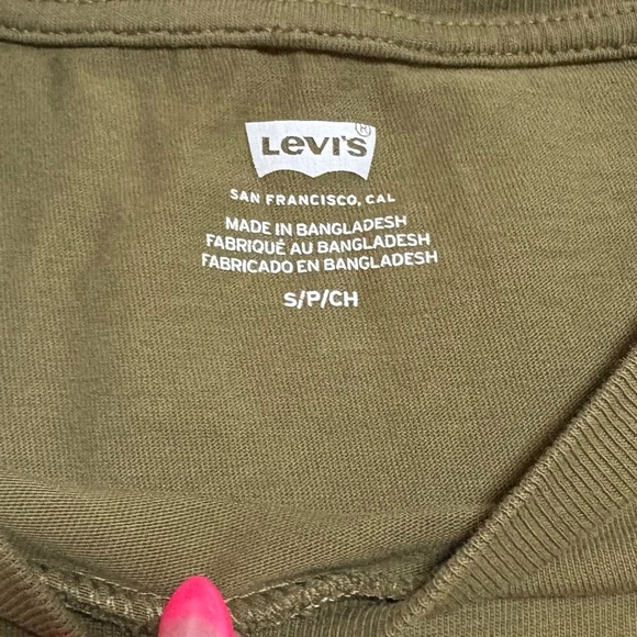 Levi's Green Graphic Short Sleeve Tee - Picture 3 of 4